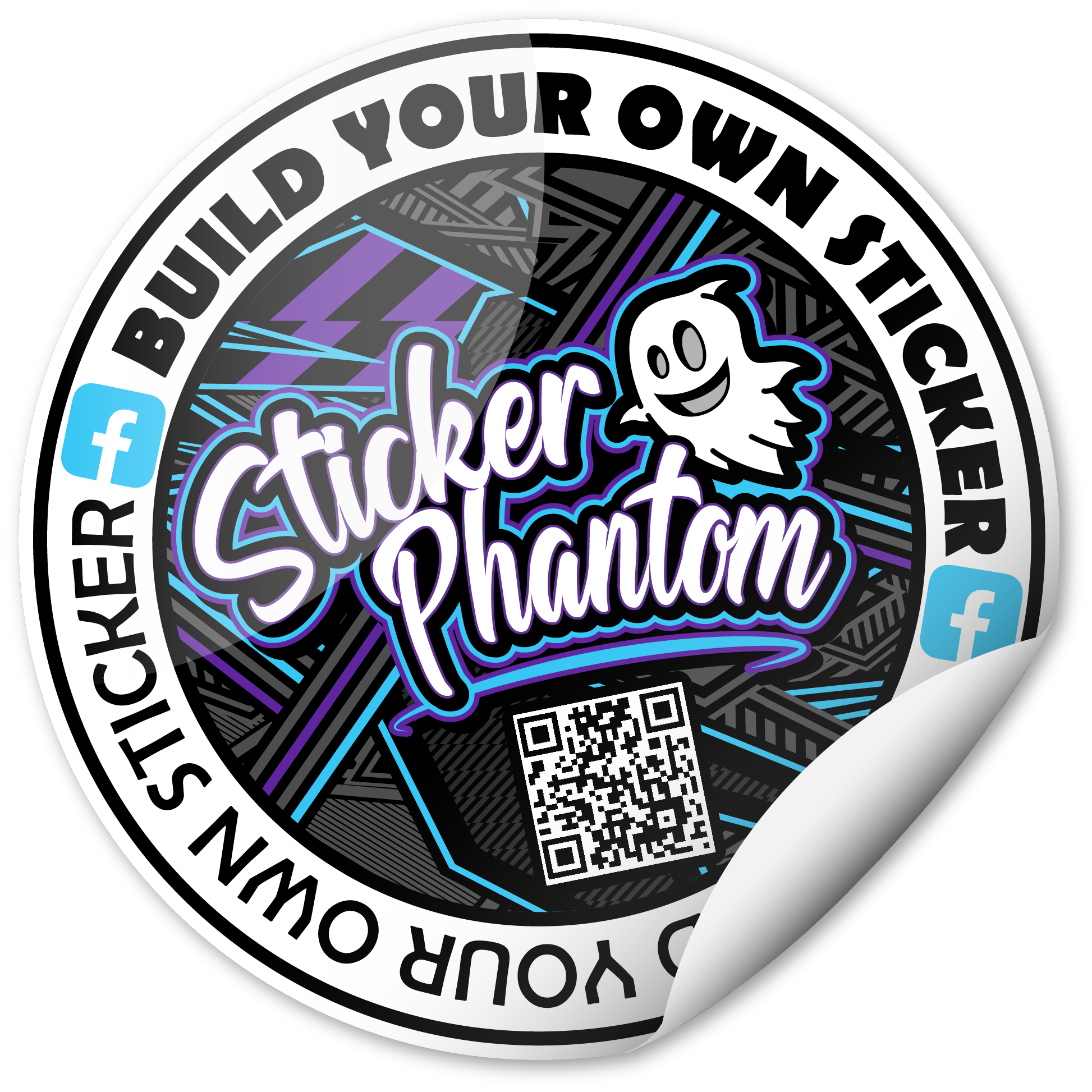 Custom Die Cut Stickers | Sticker Phantom