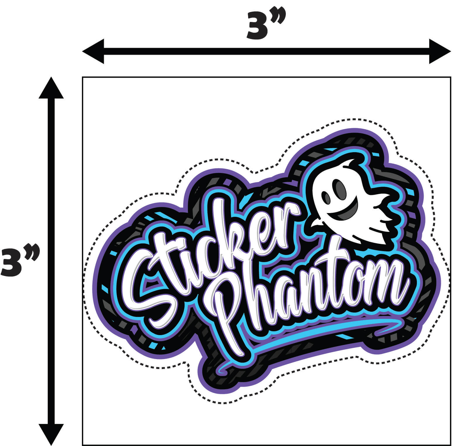 sticker phantom sticker sizing