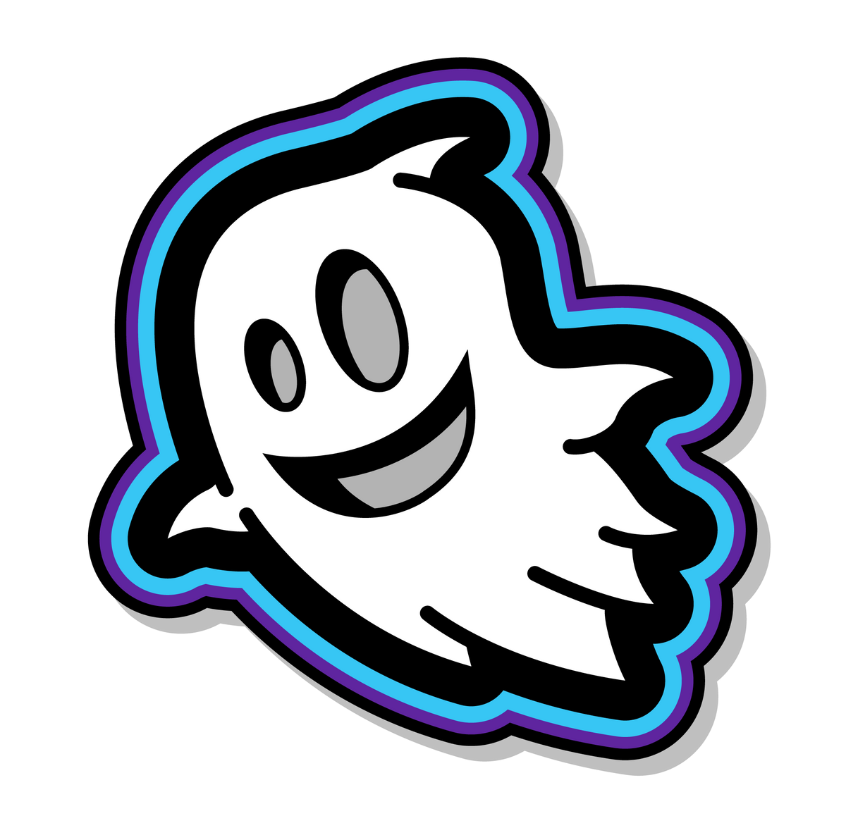 Fantom Sticker Sticker Phantom | Custom Stickers, Labels, & Graphics