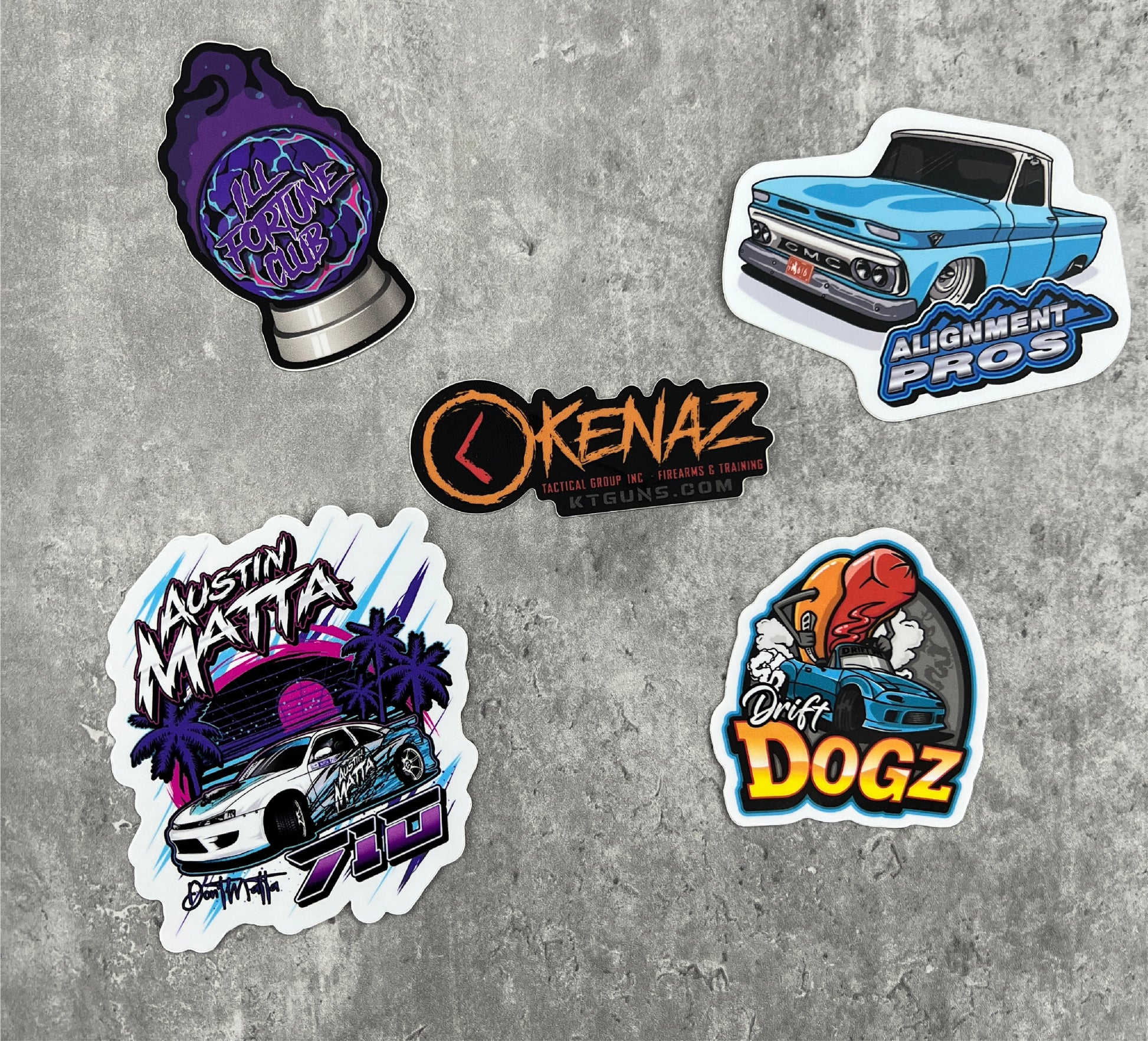 Custom Shape Cut Stickers Sticker Phantom
