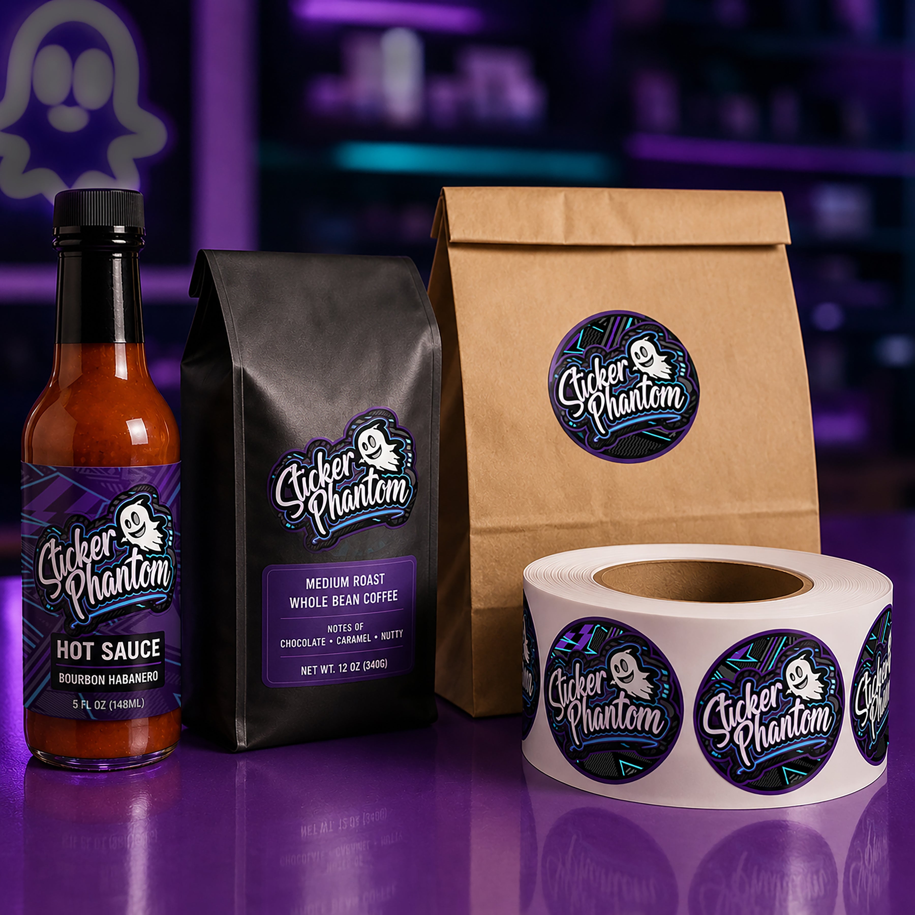 Premium Laminated Roll Labels