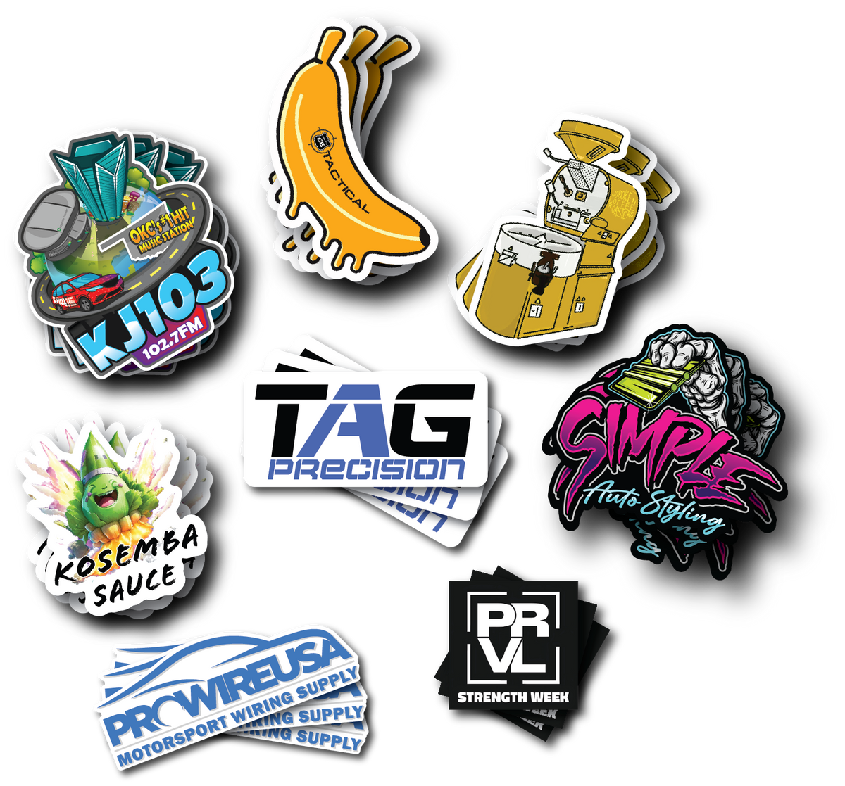 Custom Die Cut Stickers | Sticker Phantom