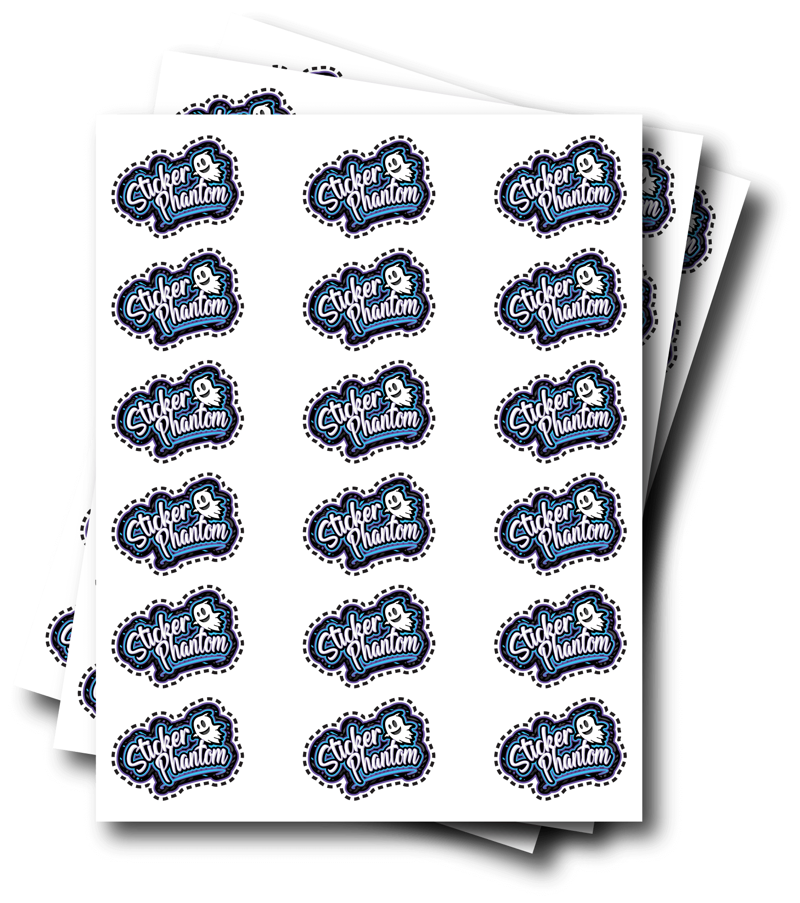 sticker phantom sheet labels